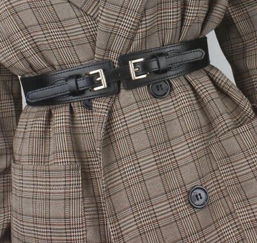 DOUBLE BUCKLE BELT