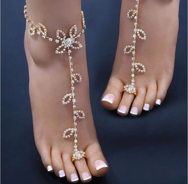 RHINESTONE ANKLET