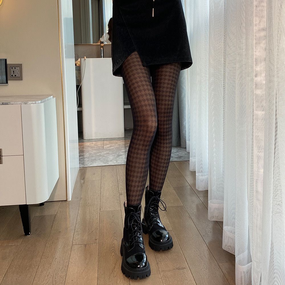 HOUNDSTOOTH PANTYHOSE